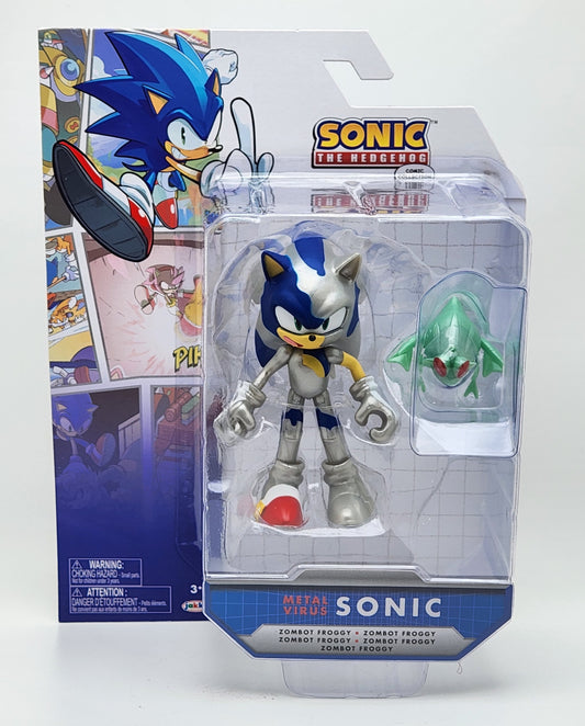 Sega- Sonic the Hedgehog- Metal Virus Sonic (Jakks Pacific)