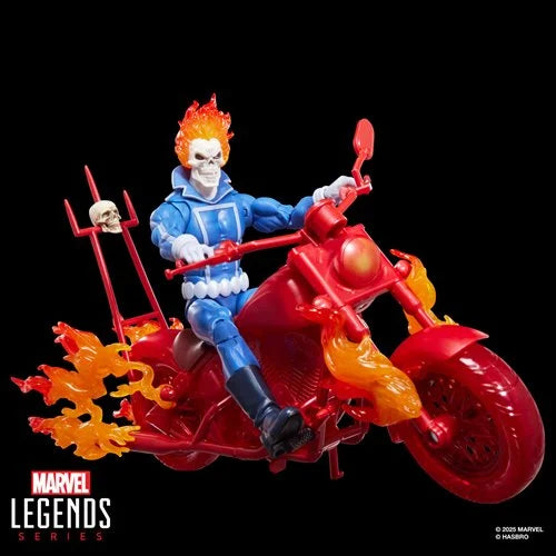 Marvel Legends Series Collection- Johnny Blaze with Motorcycle