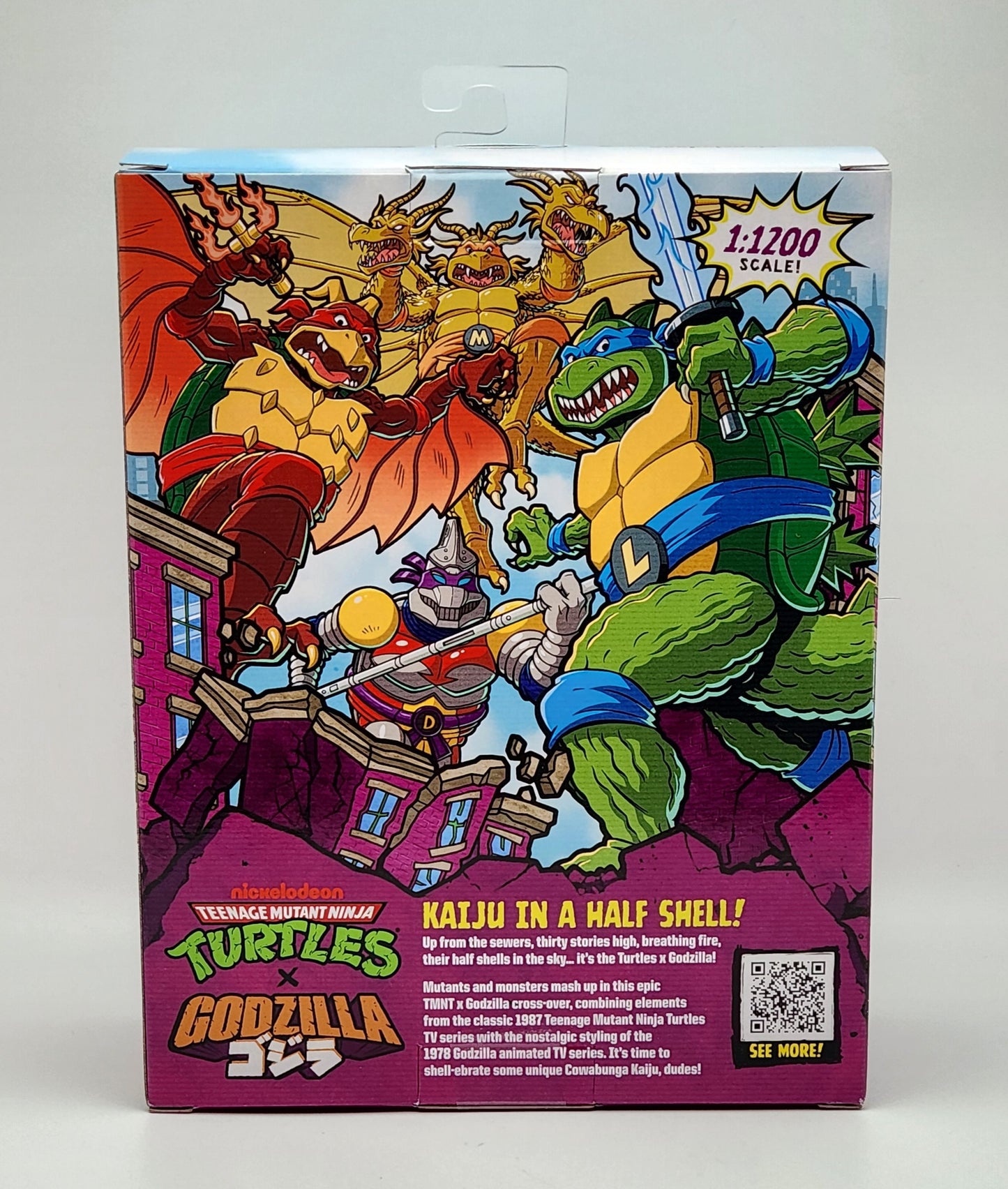 Teenage Mutant Ninja Turtles x Godzilla Mashup- Leo x Godzilla (King of Mutants)