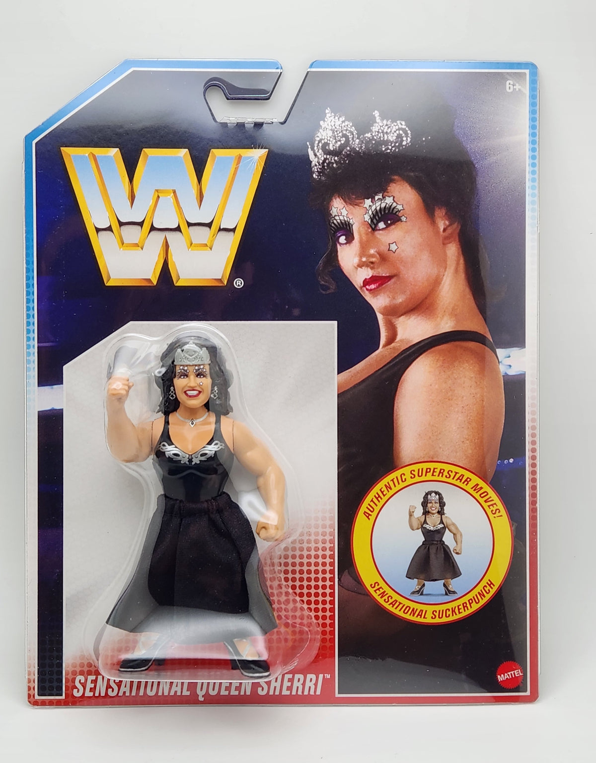 WWE Retro Superstars- Series 17- Miss Elizabeth- Hulk Hogan as "Rip", Zeus, Sensational Queen Sherri (4-pack)