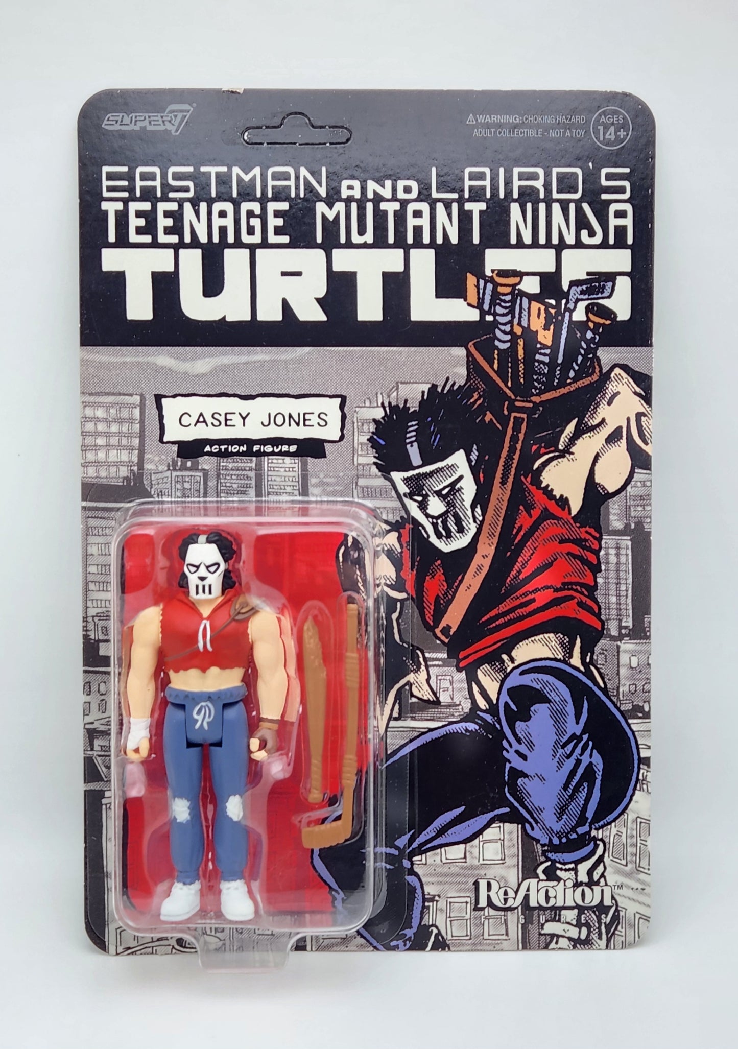 Super7 Reaction- Teenage Mutant Ninja Turtles- Casey Jones