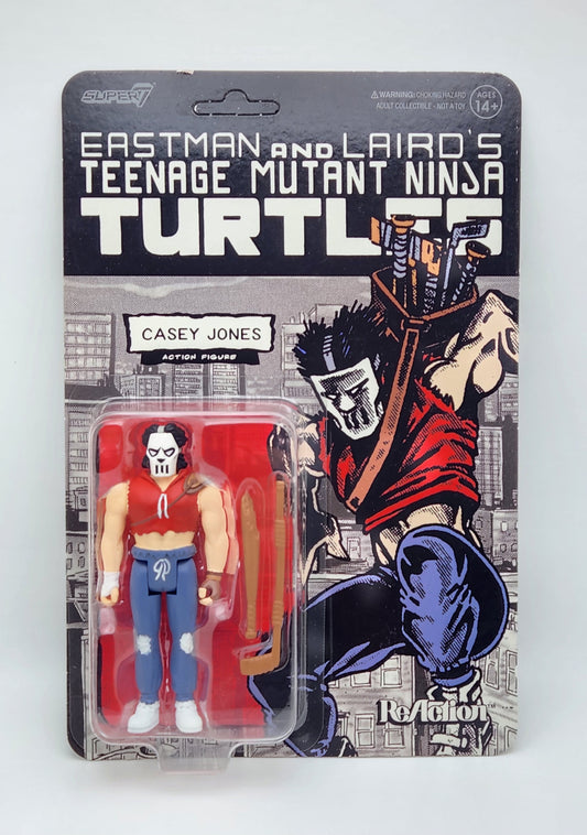 Super7 Reaction- Teenage Mutant Ninja Turtles- Casey Jones