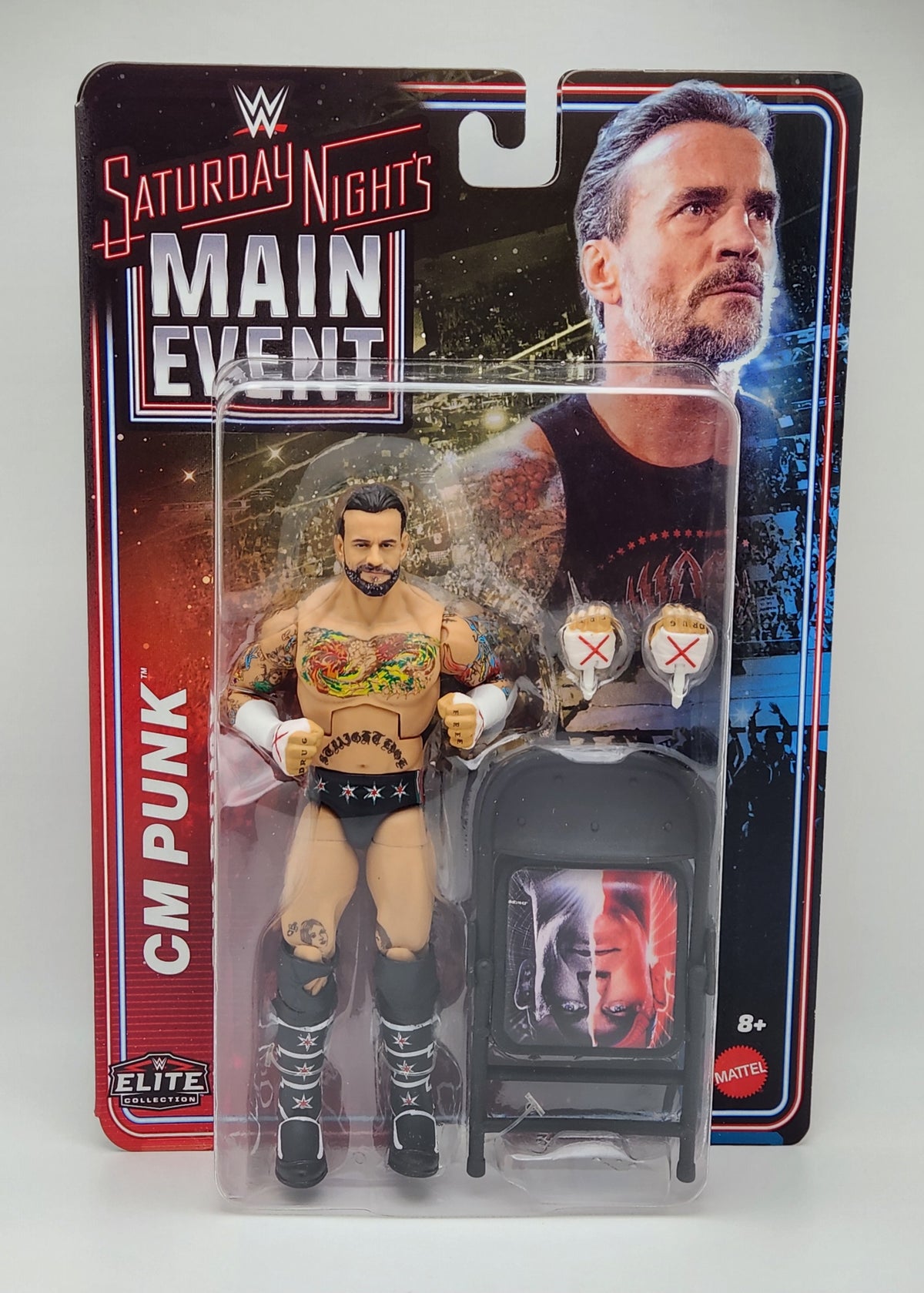 WWE Elite Collection Series- Saturday Night's Main Event Series 1- CM Punk
