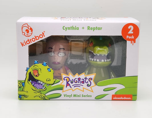 Kidrobot- Nickelodeon- Cynthia and Reptar (2-pack)