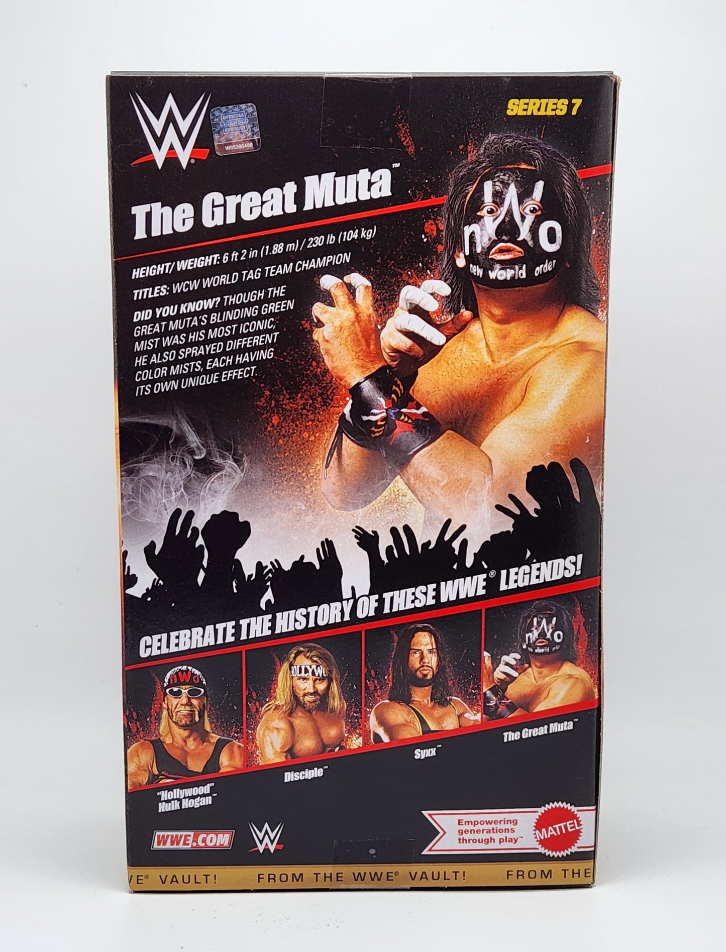 WWE Elite Collection Series- From The Vault Series 7- The Great Muta (NWO)
