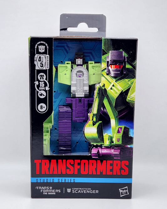 Transformers The Movie- Studio Series Deluxe Class- Constructicon Scavenger