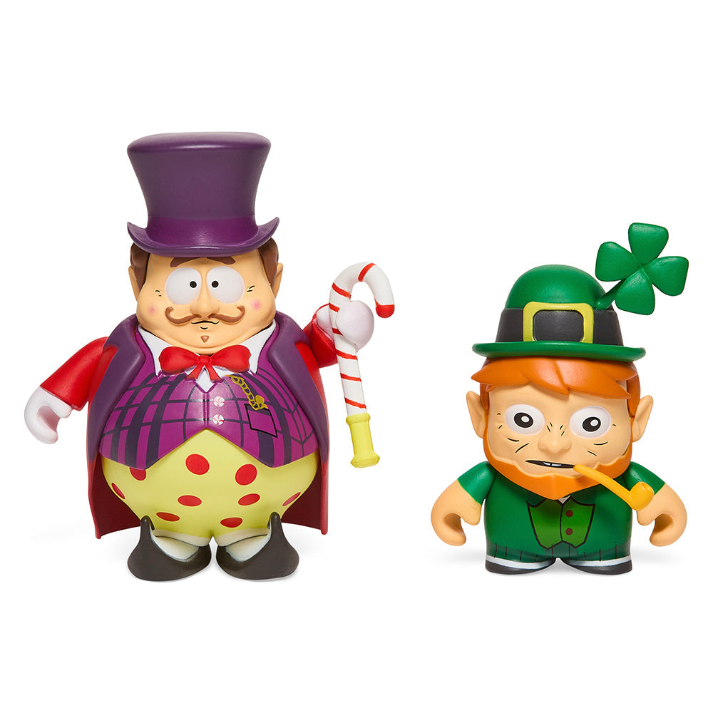 Kidrobot- South Park- Imaginationland- Mayor and Leprechaun (2-pack)