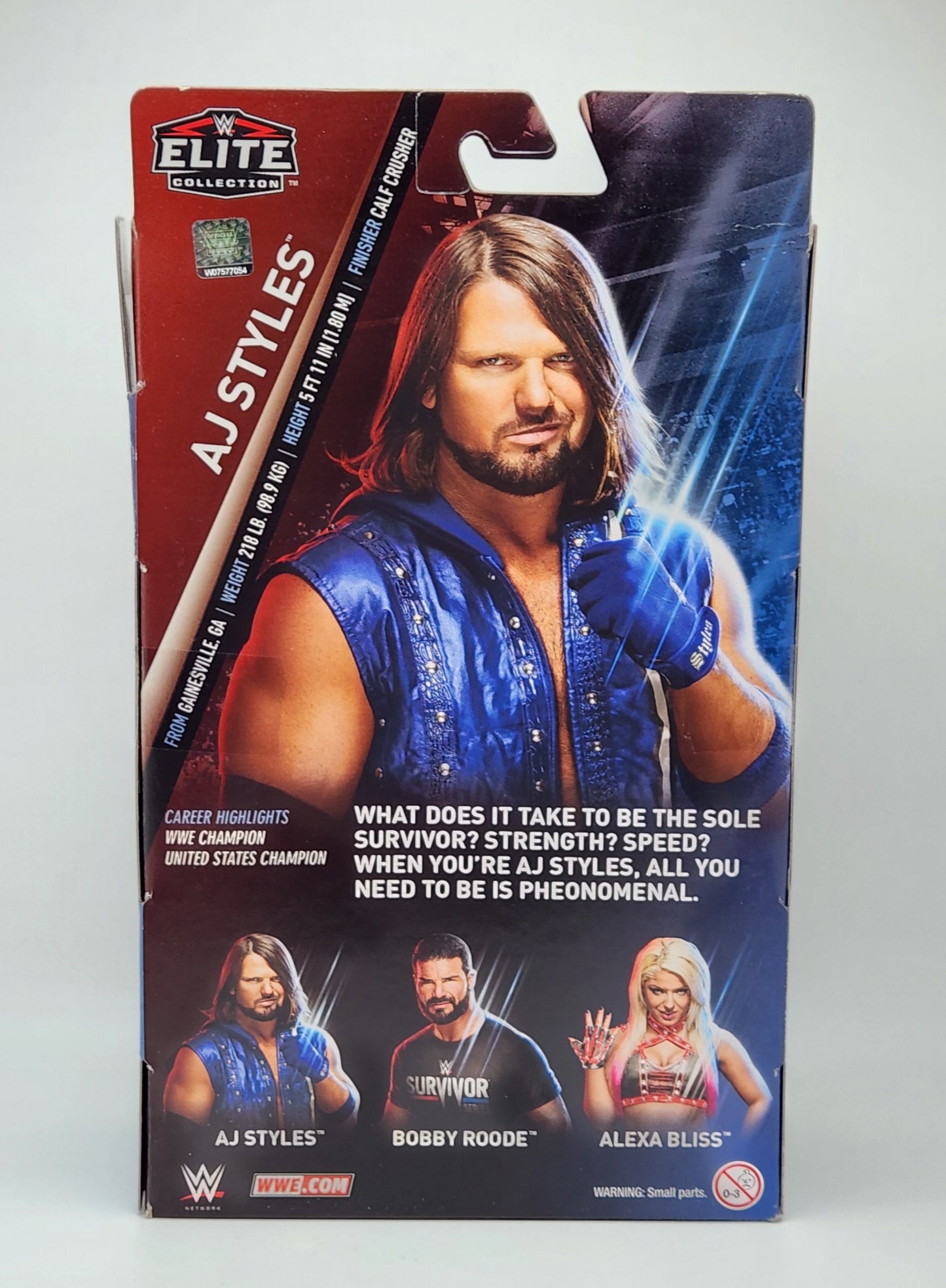 WWE Elite Collection Series- Survivor Series- AJ Styles