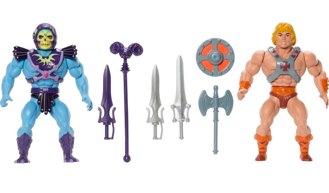 Masters of the Universe- Origins: He-Man & Skeletor (2-pack)