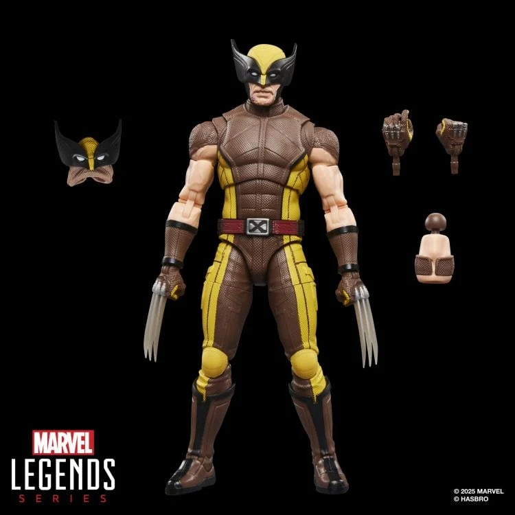Marvel Legends Series Collection- Deadpool & Wolverine- Wolverine (Brown Suit)