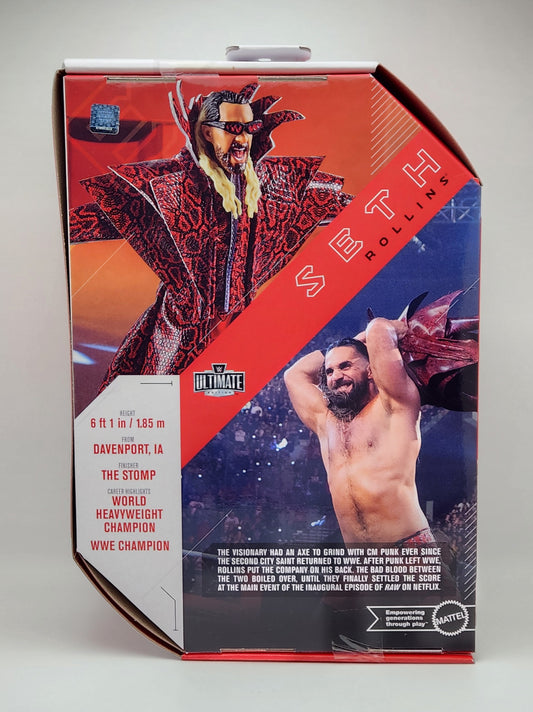 WWE Ultimate Edition- Seth "Freakin" Rollins (Black & Red)