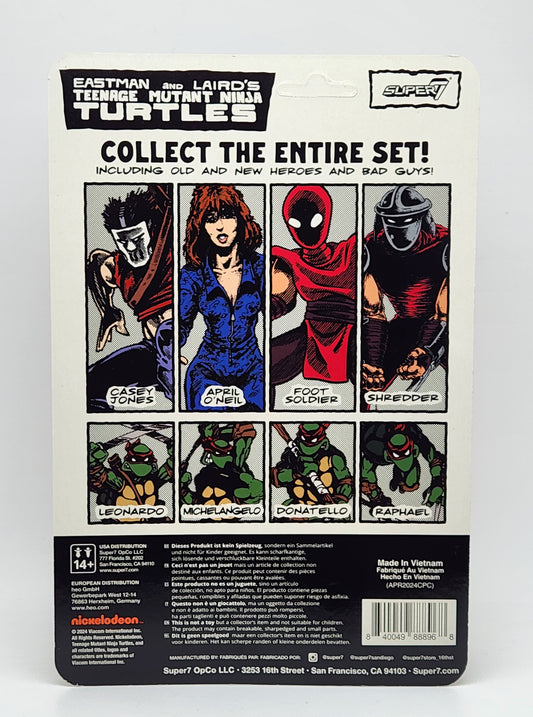 Super7 Reaction- Foot Soldier (Teenage Mutant Ninja Turtles)