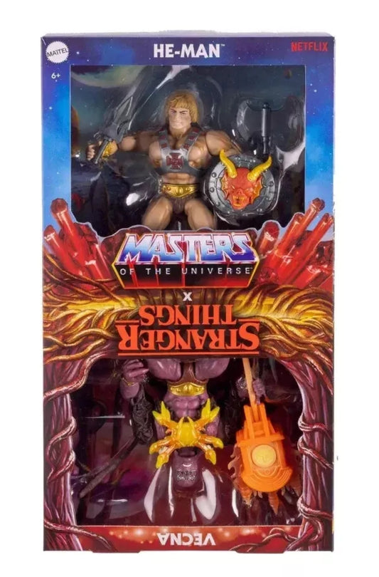 He-Man and the Masters of the Universe x Stranger Things: He-Man vs Vecna (2pack)