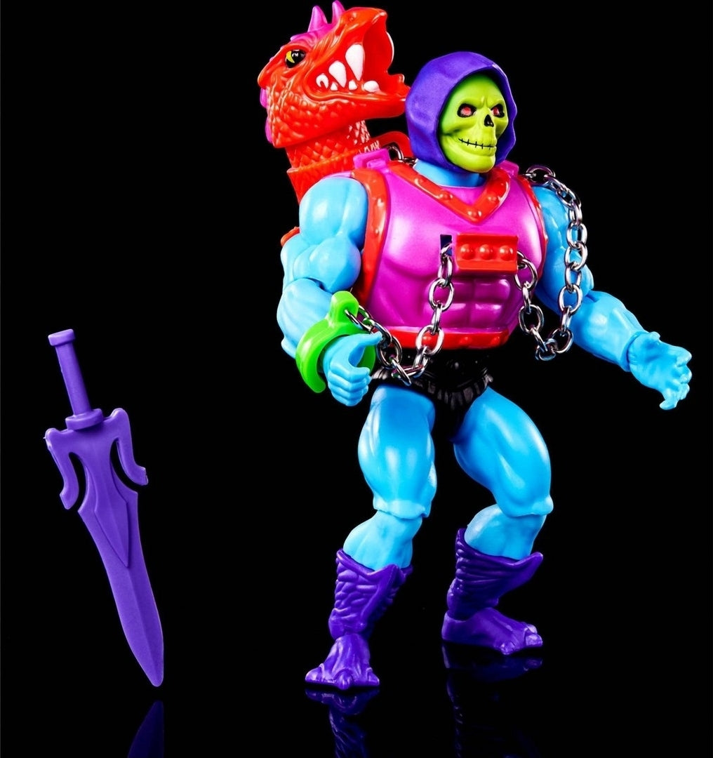Masters of the Universe- Origins Deluxe Collection- Dragon Blaster Skeletor