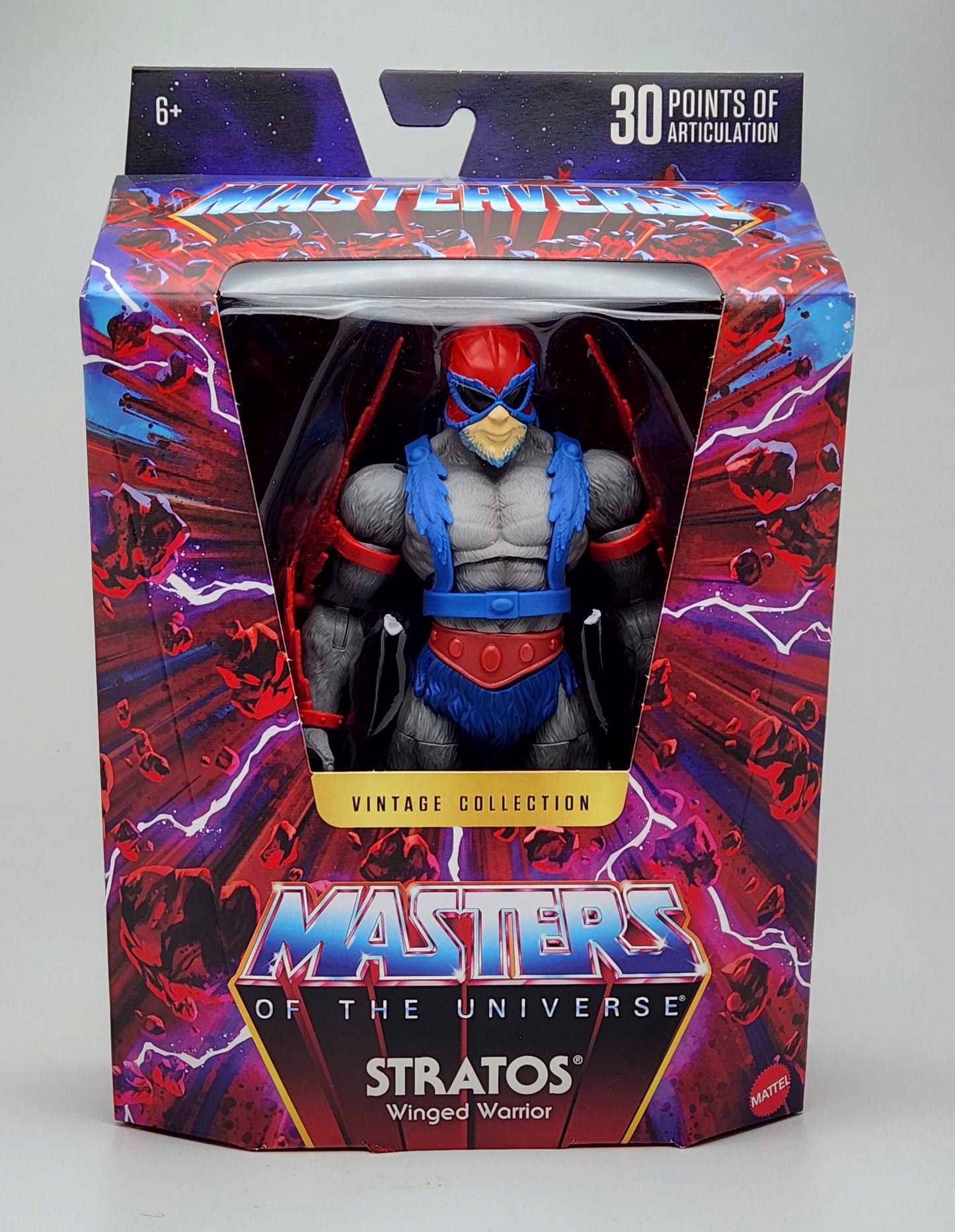 Masters of the Universe- Vintage Collection- Stratos (Winged Warrior)