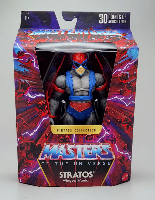 Masters of the Universe- Vintage Collection- Stratos (Winged Warrior)
