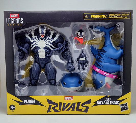 Marvel Legends Series Collection- Marvel Rivals- Venom & Jerry the Land Shark