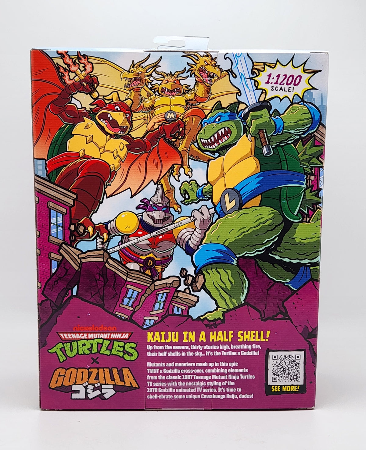 Teenage Mutant Ninja Turtles x Godzilla Mashup- Shredder x Mechagodzilla (The Techno-Terror)