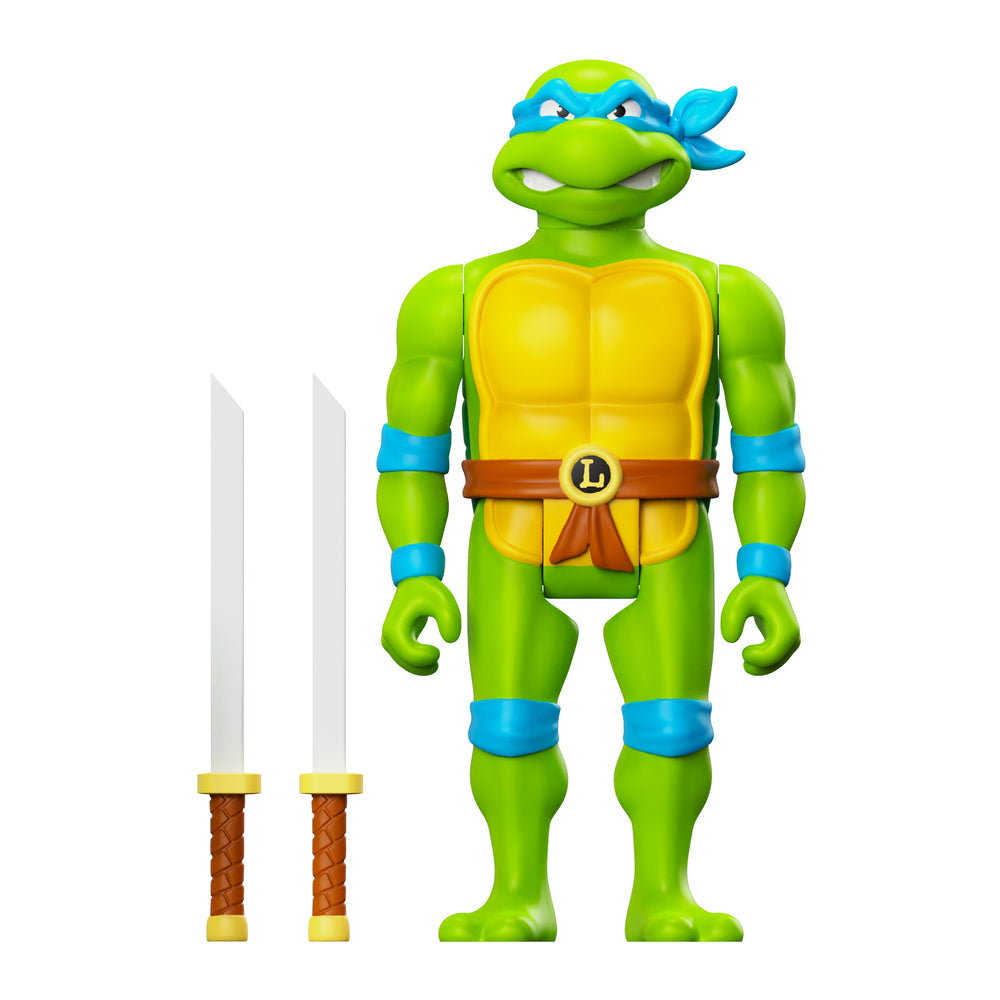 Super7 Reaction- Teenage Mutant Ninja Turtles- Leonardo