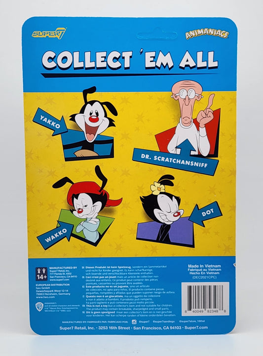 Super7 Reaction- Animaniacs- Dr. Scratchnsniff