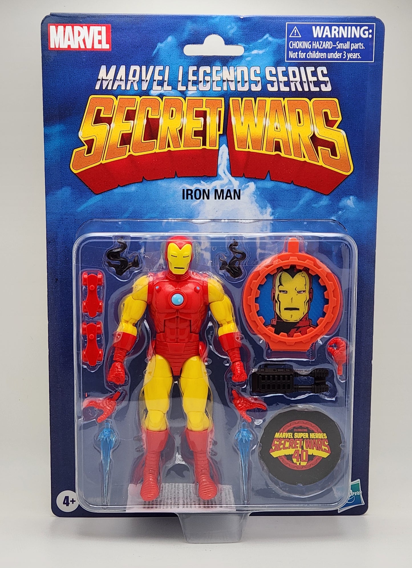 Marvel Legends Retro Collection Series- Secret Wars- Iron Man