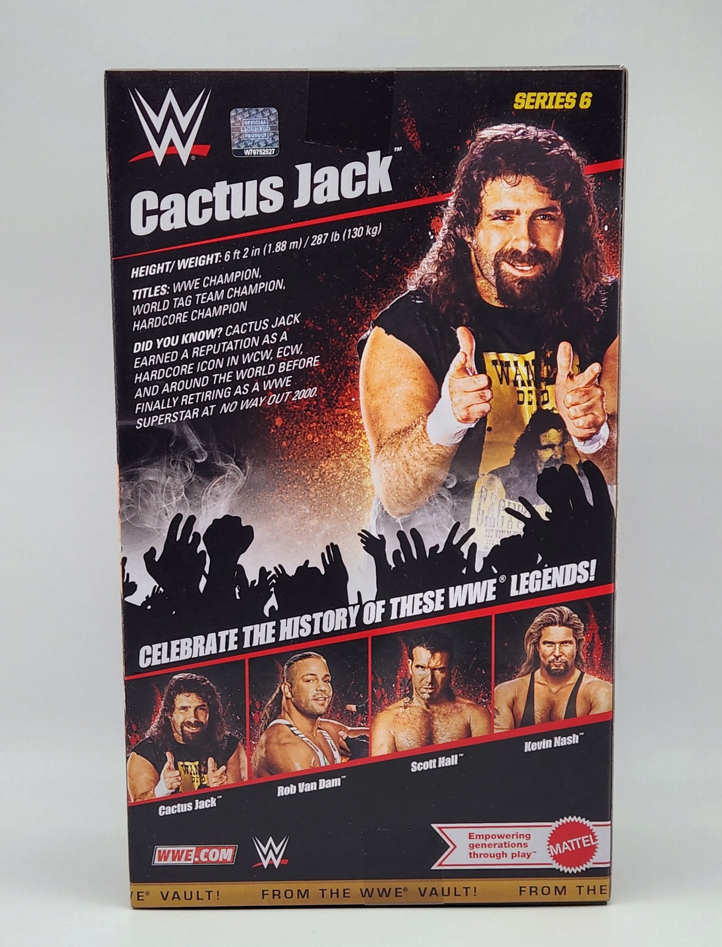 WWE Elite Collection Series- From The Vault Series 4- Cactus Jack