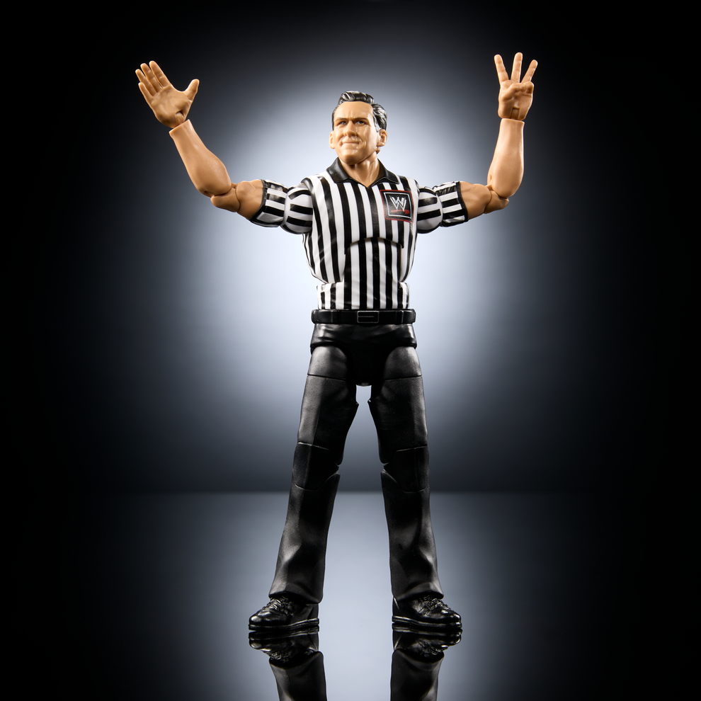 WWE Elite Collection Series- From The Vault Series 5- John Cone (Referee)