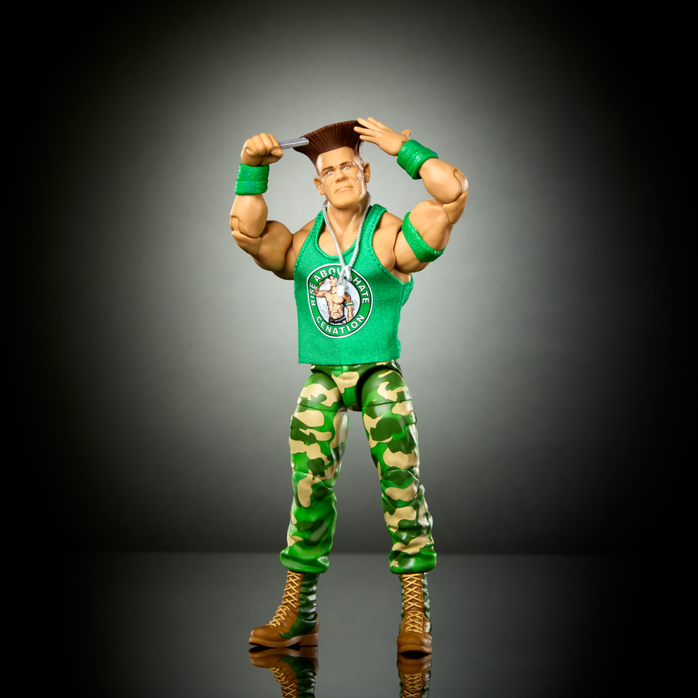 WWE x Street Fighter Elite Collection Series- John Cena as Guile