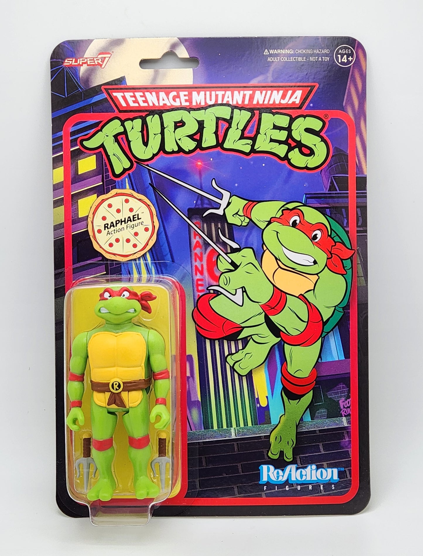 Super7 Reaction- Teenage Mutant Ninja Turtles- Raphael