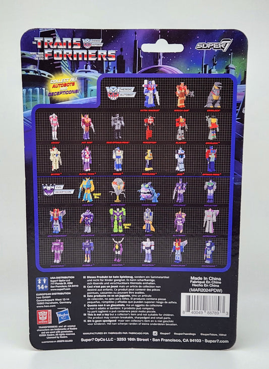 Super7 Reaction- Transformers- Optimus Prime (Nucleon Quest Special Mission)