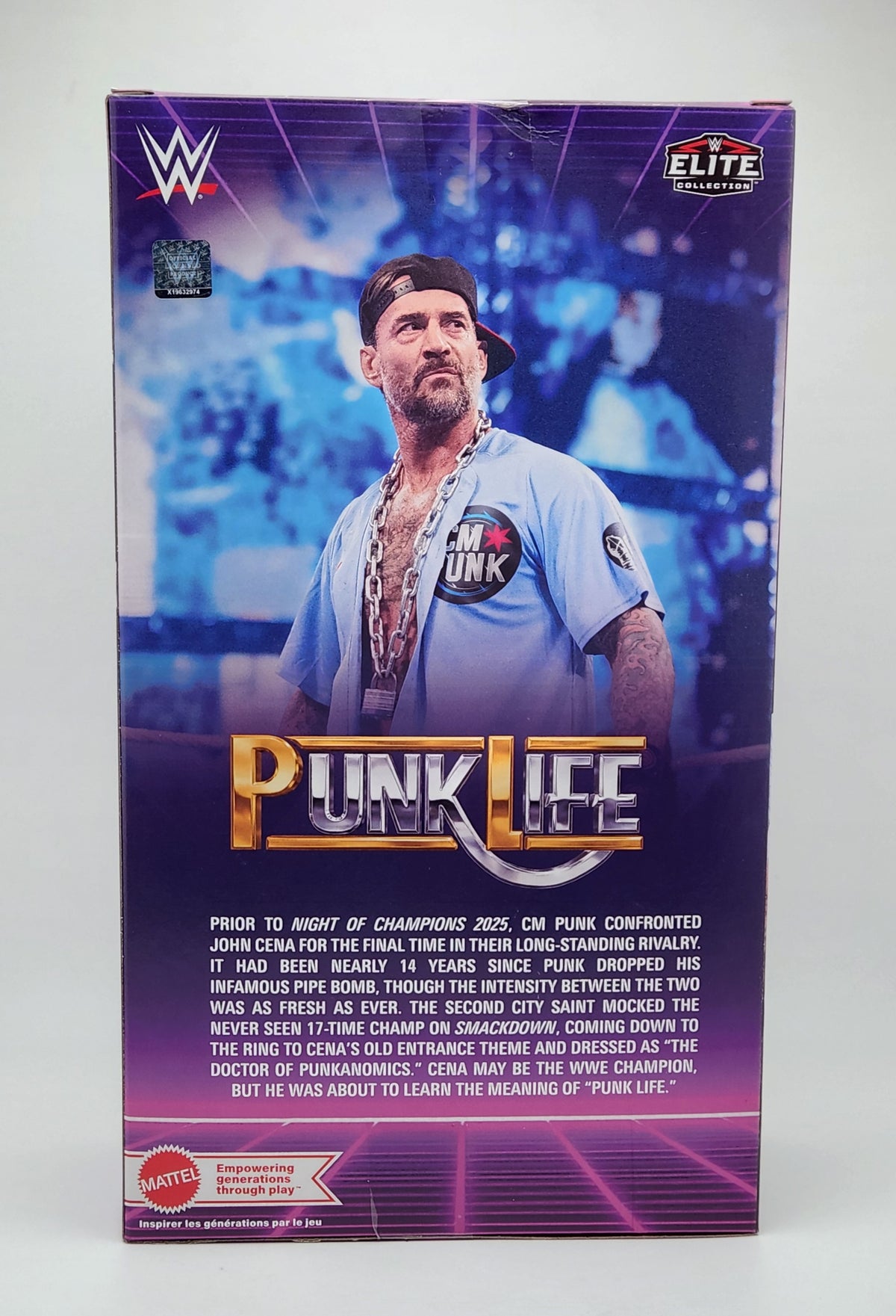 WWE Elite Collection Series- "Punk Life" CM Punk