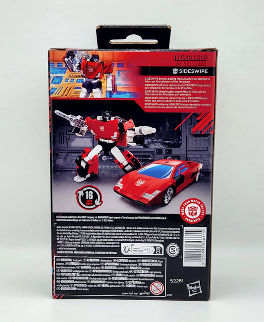 Transformers Devastation- Studio Series Deluxe Class- Sideswipe