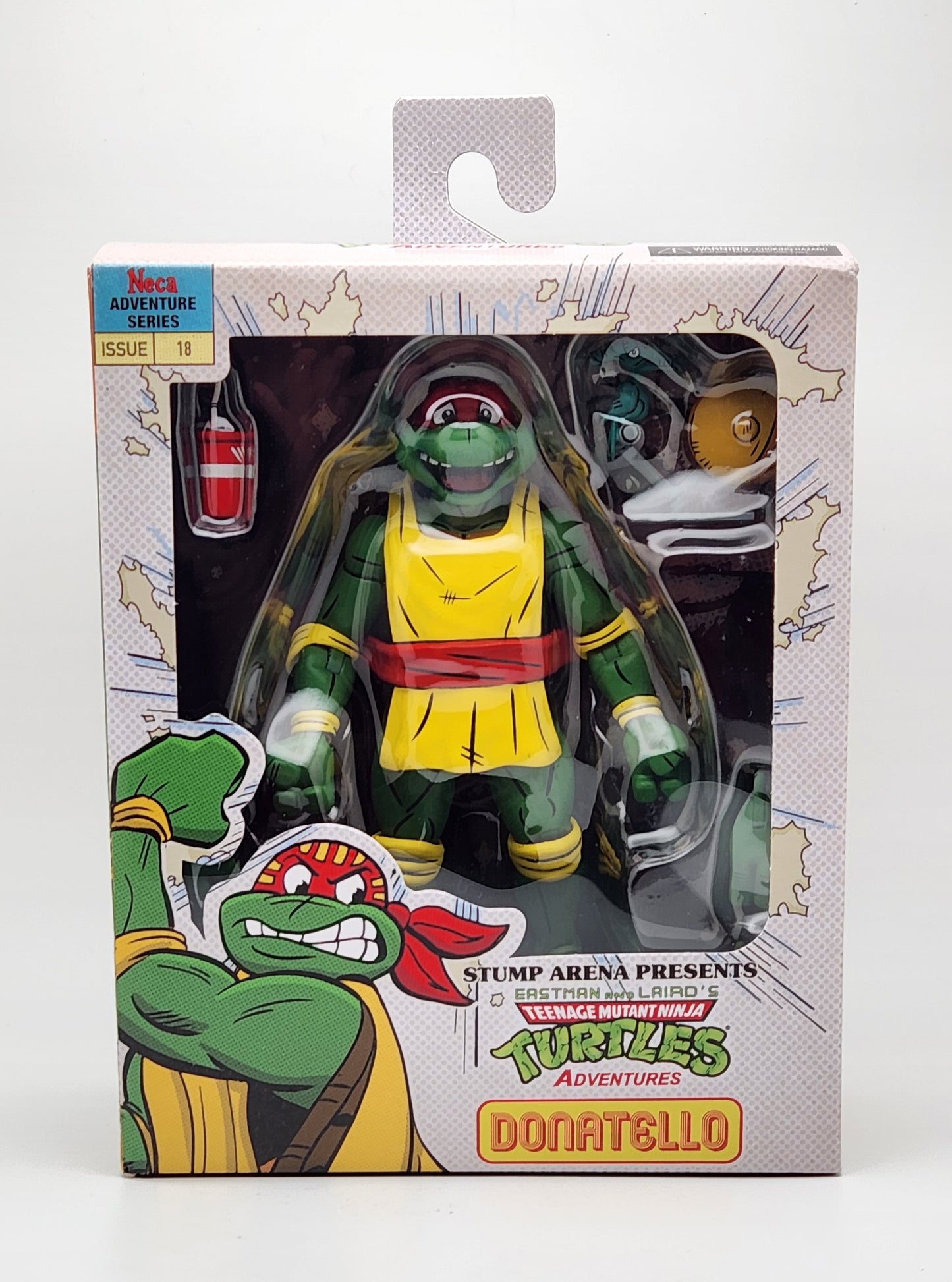 Teenage Mutant Ninja Turtles- Stump Arena Wrestling Donatello (NECA): Eastman and Laird's