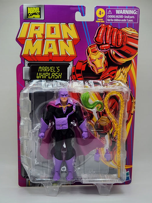 Marvel Legends Retro Collection Series- Iron Man: Marvel's Whiplash