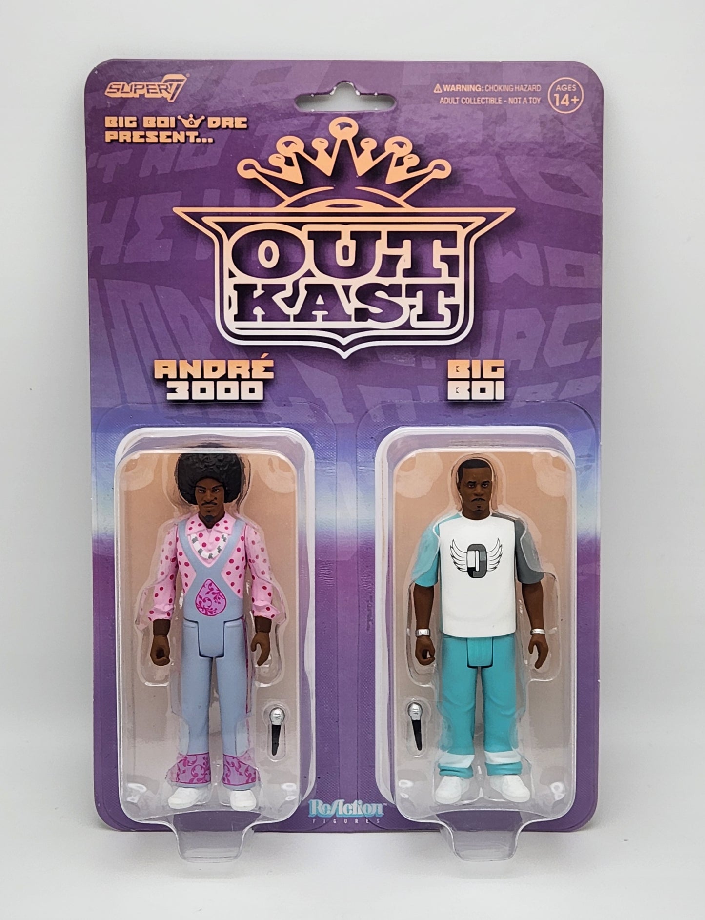 Super7 Reaction- Outkast (Andre 3000 & Big Boi)