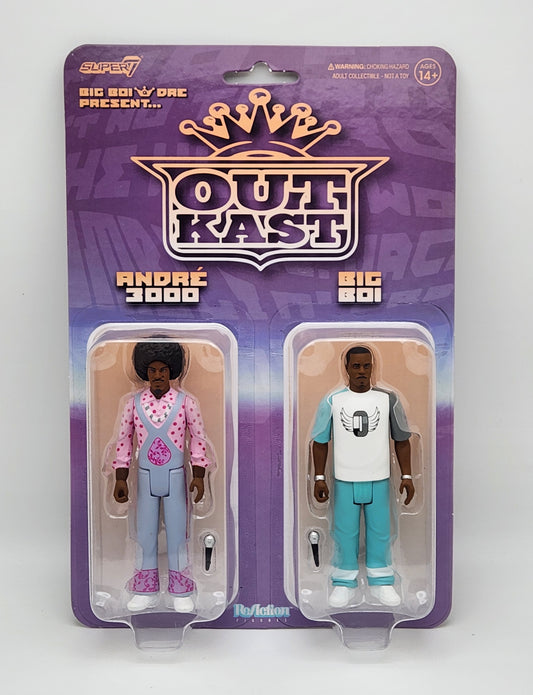 Super7 Reaction- Outkast (Andre 3000 & Big Boi)