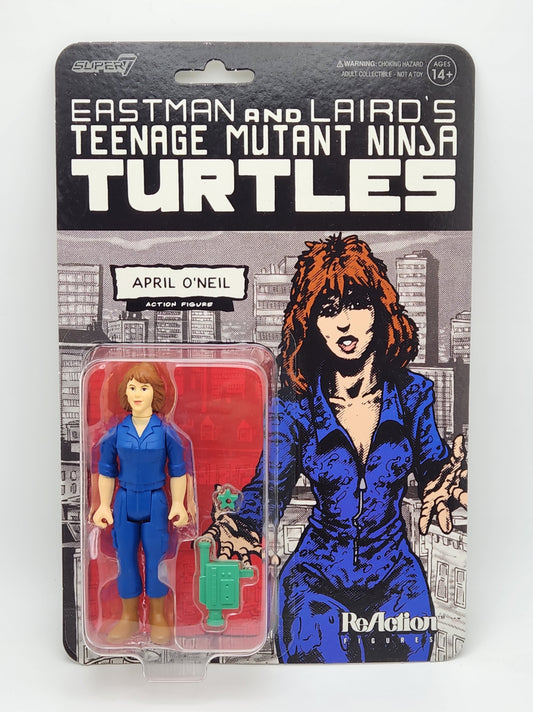 Super7 Reaction- Teenage Mutant Ninja Turtles- April O'Neil