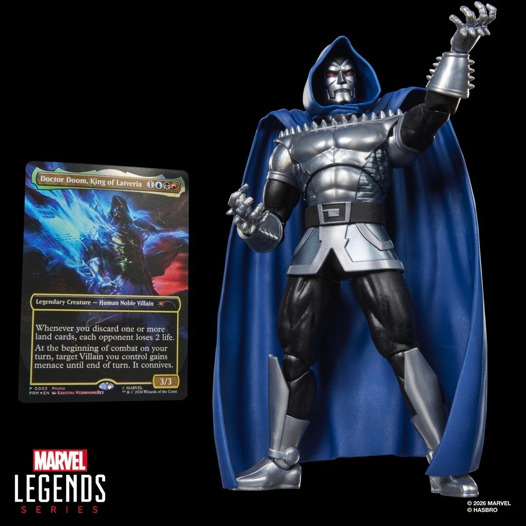 Marvel Legends Series Collection- Magic the Gathering- Doctor Doom 2099