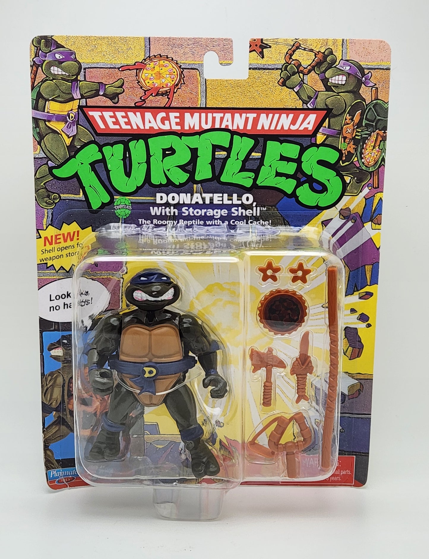 Teenage Mutant Ninja Turtles- Donatello with Storage Shell