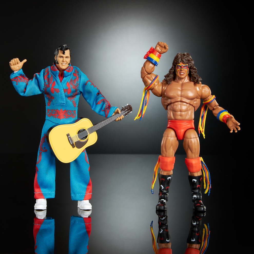 WWE Ultimate Edition- Coliseum Collection- Ultimate Warrior & The Honky Tonk Man (2-pack) Chase