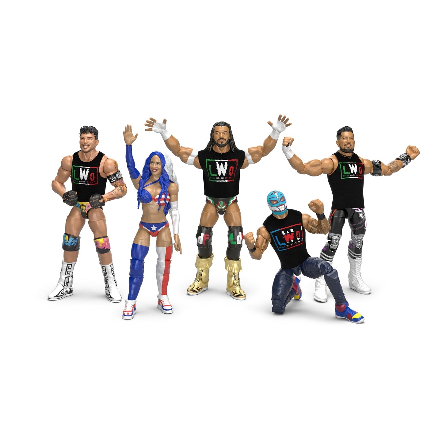 WWE Elite Collection Series- Latino World Order (LWO) 5-Pack