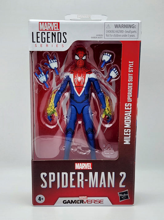 Marvel Legends Series- Spider-Man 2: Gamerverse- Miles Morales (Upgraded Suit Style)