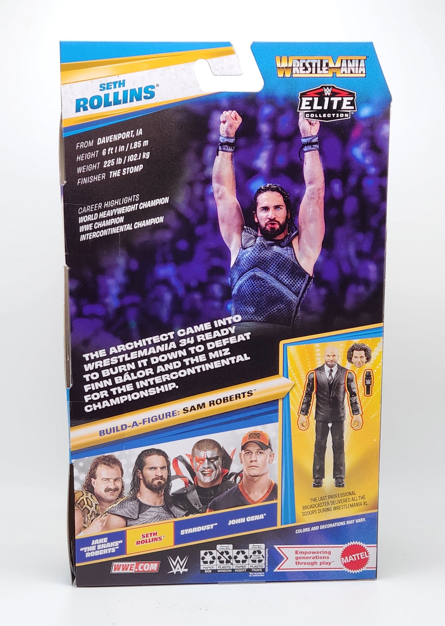 WWE Wrestlemania XLII Elite Collection Series- Seth Rollins