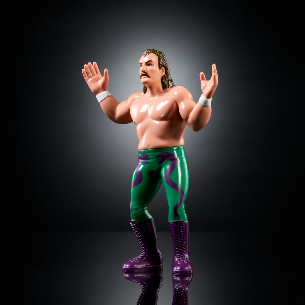 WWE LJN Superstars- Jake "The Snake" Roberts (1980's Retro Collection Series) Black Card Chase Variant