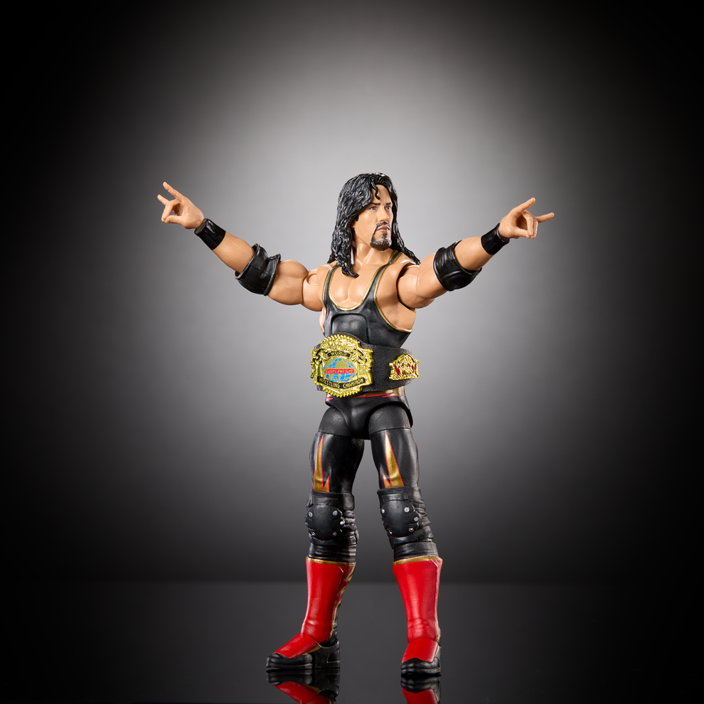 WWE Elite Collection Series- From The Vault Series 7- Syxx (Black & Gold)