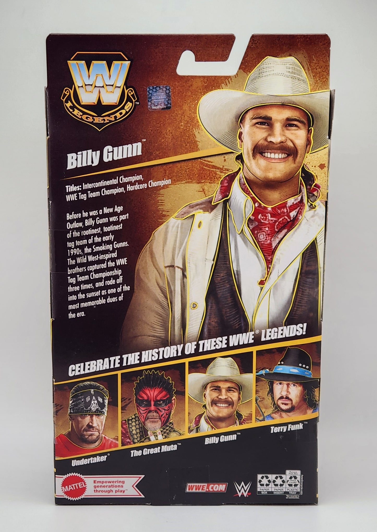 WWE Elite Collection Series- WWF Legends- Billy Gunn