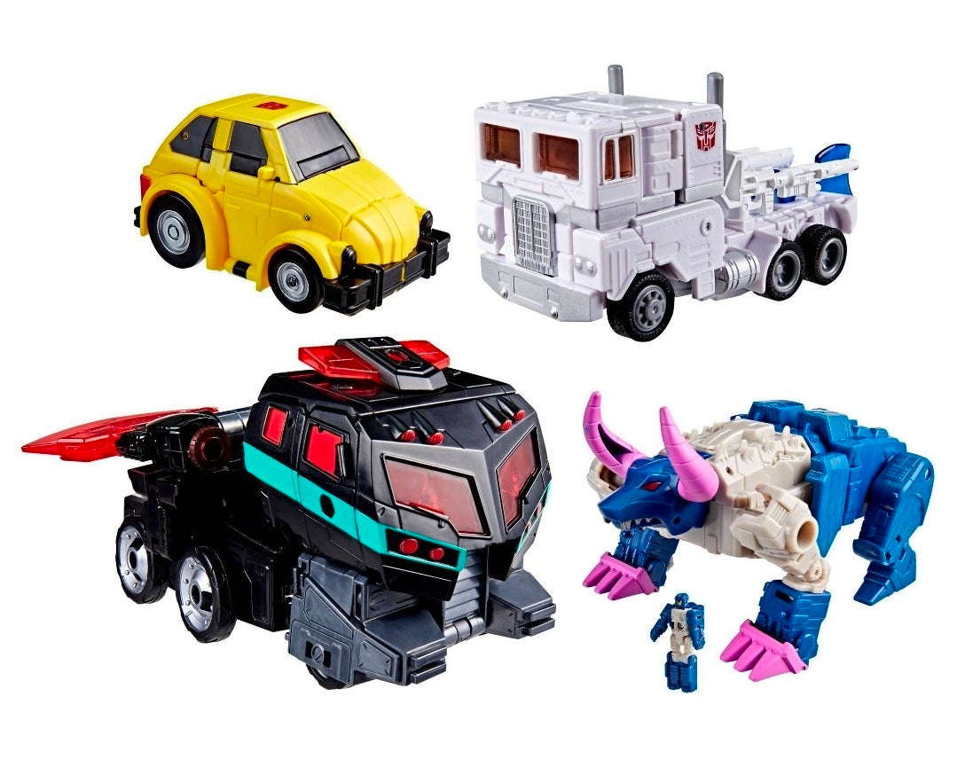Transformers- Age of the Primes- Autobots vs Decepticons (4-pack)