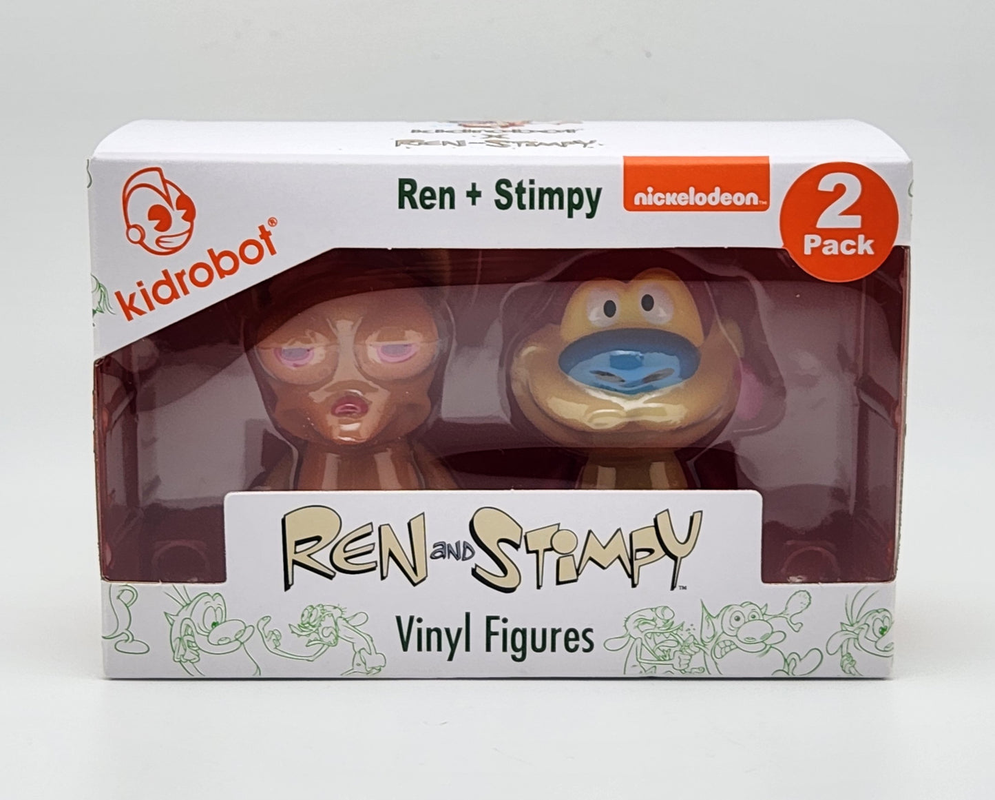 Kidrobot- Nickelodeon- Ren and Stimpy (2-pack)