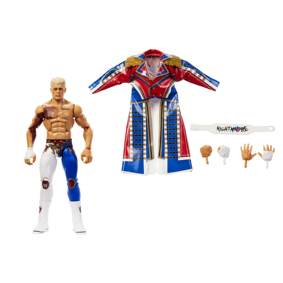 WWE Elite Collection Series- From The Vault Series 4- "The American Nightmare" Cody Rhodes (Bruised)