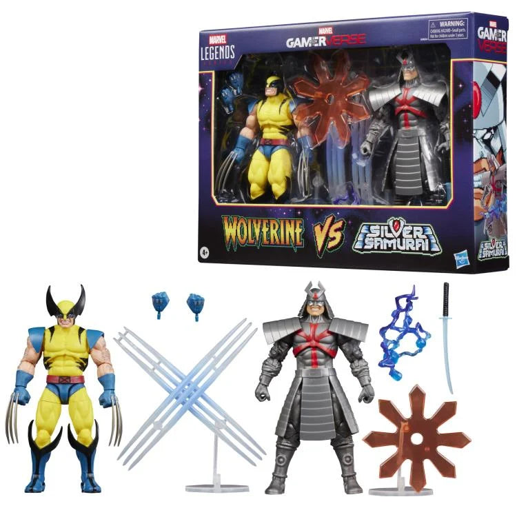Marvel Legends Series- Gamerverse- Wolverine vs Silver Samurai (2-pack)